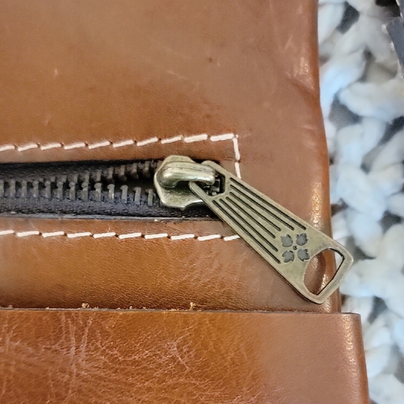 Patricia Nash Italian Leather Studded Crossbody Granada Bag - Picture 3 of 8